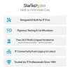 StarTech.com 1:1 M.2 NVMe disku dublikators, autonoms M.2 SSD klonētājs/kopētājs līdz 90GB/min, USB 3.2 20Gbps M.2 divu slotu disks, iekļauti USB-C/A kabeļi