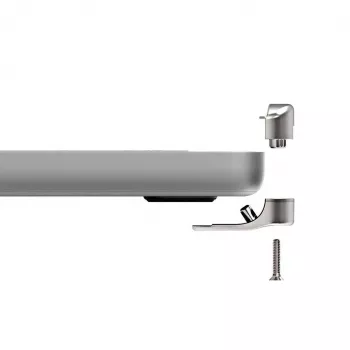 Compulocks Ledge Lock Adapter MacBook Pro 16 inch M1 M2 M3 Atslēgas Slēdzene Sudrabs