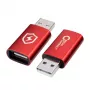 Microconnect MC-AAADAP-SC USB A dzimuma pārveidotājs Sarkans