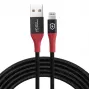 Microconnect MC-ALIGHTNING-SC Lightning kabelis 1.5 m Melns