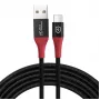 Microconnect MC-AUSBC-SC USB kabelis 1.5 m USB A USB C Melns