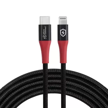 Microconnect MC-CLIGHTNING-SC Lightning kabelis 1.5 m Melns
