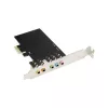Microconnect MC-CMI6CH-PCIE iekšējā audio karte 5.1 kanāli PCI-E