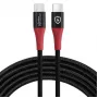 MicroConnect MC-CUSBC-SC USB-C kabelis 1.5 m Melns – uzlādes kabelis bez datu pārraides