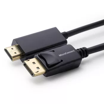 Microconnect MC-DP-HDMI-150 video kabeļa adapteris 1.5 m DisplayPort Melns