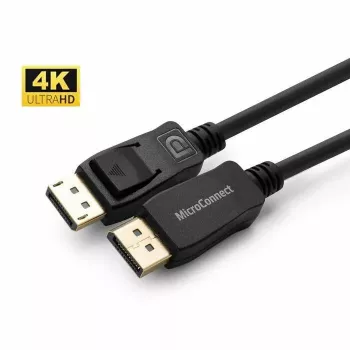 Microconnect MC-DP-MMG-1500 DisplayPort kabelis 15 m Melns