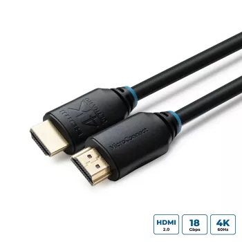Microconnect HDMI 2.0 kabelis 4K 1.5m (MC-HDM19191.5V2.0)