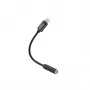 Microconnect MC-LIGHTJACK3.5 kabeļa dzimuma pārveidotājs Lightning uz 3.5 mm, melns