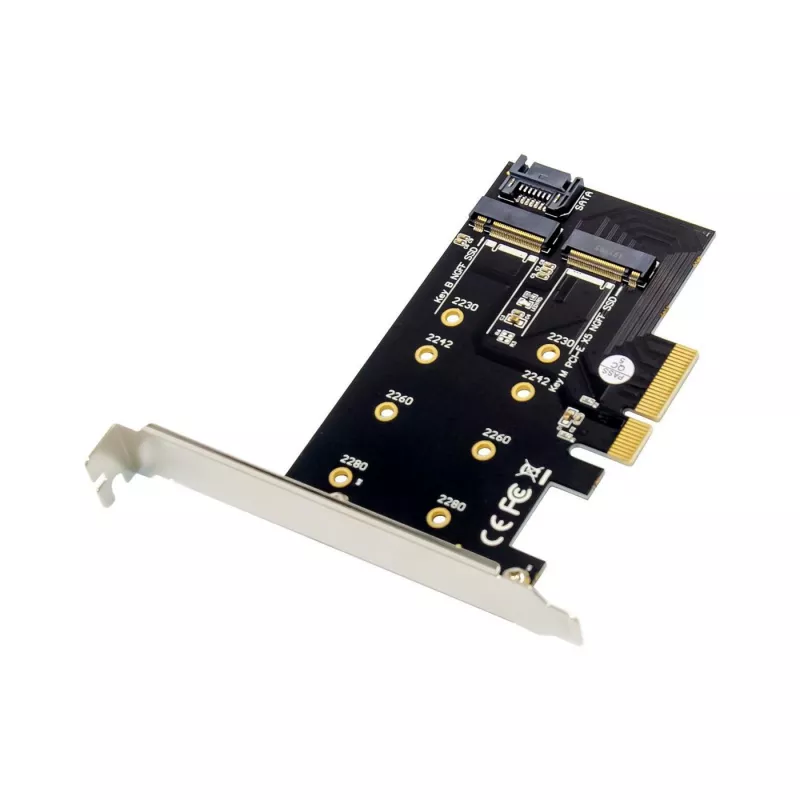 Microconnect MC-PCIE-SSDADAPTER iekšējā saskarnes karte M.2 NVMe/SATA