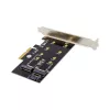 Microconnect MC-PCIE-SSDADAPTER iekšējā saskarnes karte M.2 NVMe/SATA