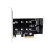 Microconnect MC-PCIE-SSDADAPTER iekšējā saskarnes karte M.2 NVMe/SATA