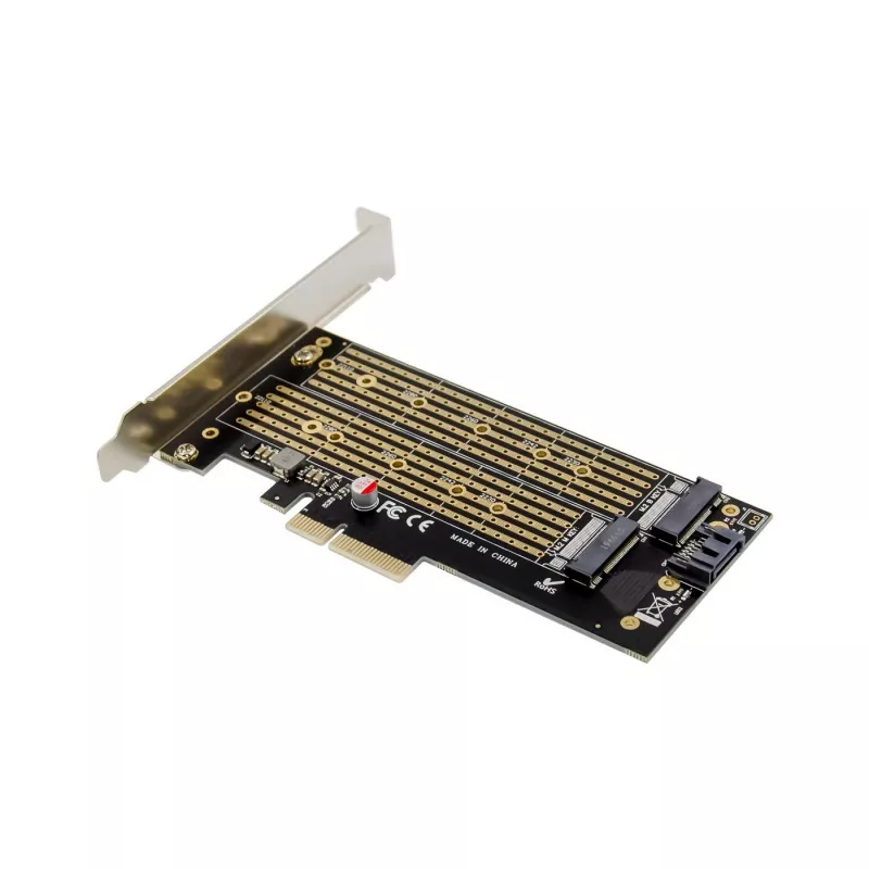 MicroConnect MC-PCIE-X4M2 interfeisa karte / adapteris iekšējais M.2