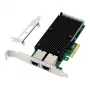 Microconnect MC-PCIE-X550 tīkla karte Iekšējais Ethernet 10000 Mbit/s