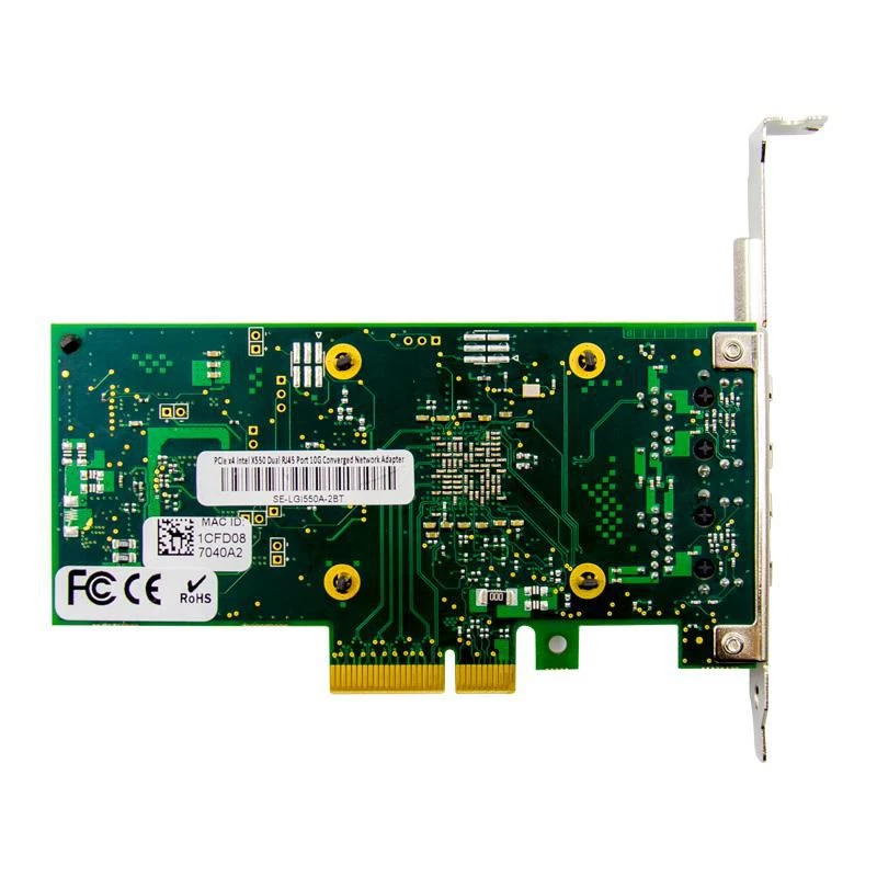 Microconnect MC-PCIE-X550 tīkla karte Iekšējais Ethernet 10000 Mbit/s