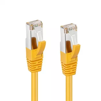 Microconnect MC-SFTP6A005Y tīkla kabelis, dzeltens, 0,5 m, Cat6a S/FTP (S-STP)