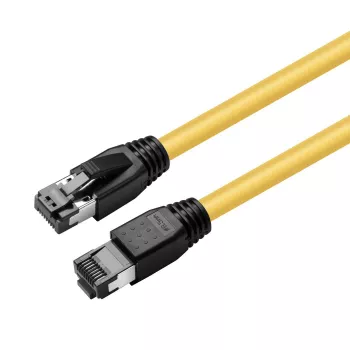 Microconnect MC-SFTP803Y tīkla kabelis dzeltens 3 m Cat8.1 S/FTP (S-STP)