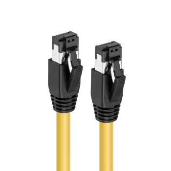 Microconnect MC-SFTP803Y tīkla kabelis dzeltens 3 m Cat8.1 S/FTP (S-STP)