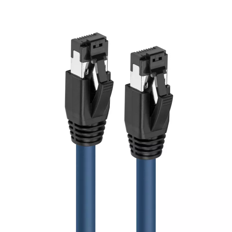 Microconnect MC-SFTP805B tīkla kabelis, zils, 5 m, Cat8.1, S/FTP (S-STP)