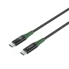 Microconnect MC-SMART USB-C-C-01 USB kabelis USB 2.0 1 m USB-C Melns, Zaļš