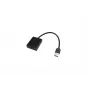 Microconnect MC-USB3.0HDMI video kabeļa adapteris 0.15 m HDMI A tipa USB A tipa melns