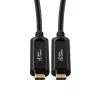 Microconnect MC-USB3.1CC10OP USB kabelis USB 3.2 Gen 2 (3.1 Gen 2) 10 m USB C Melns