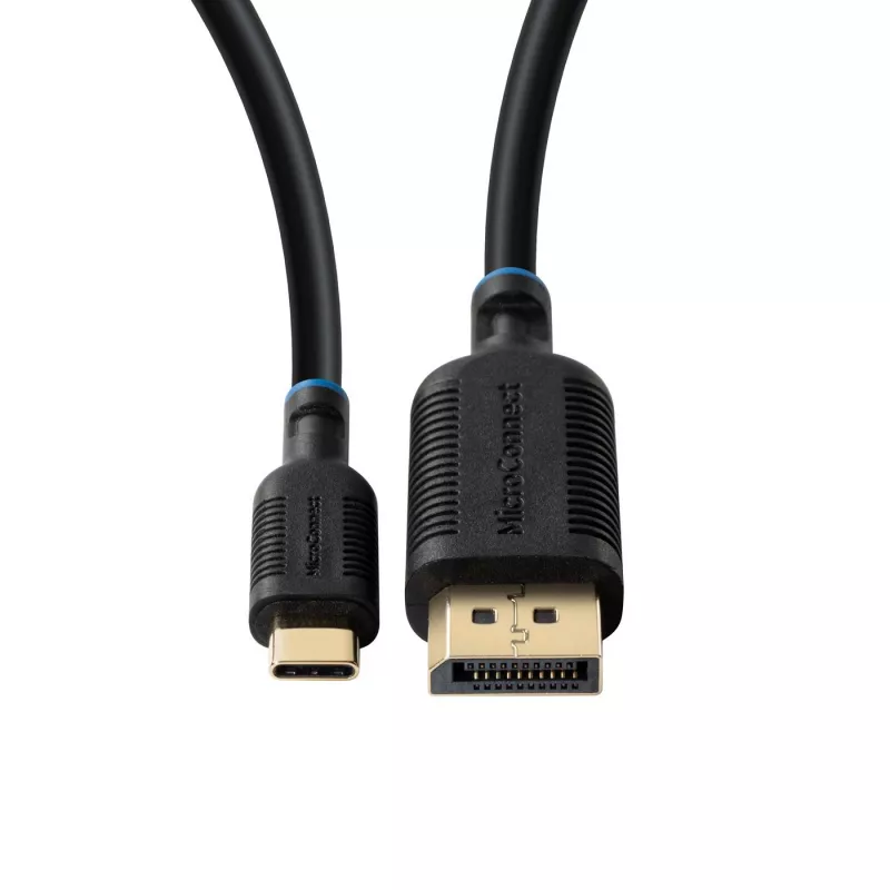 Video kabeļa adapteris MicroConnect MC-USBCDP05 0,5 m USB Type-C uz DisplayPort Melns