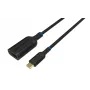 Microconnect MC-USBCDP-A USB-C uz DisplayPort adaptera kabelis, DisplayPort 1.2, 0,2 m, melns