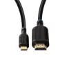 Microconnect MC-USBCHDMI1 video kabeļa adapteris 1 m HDMI Type A (Standard) USB Type-C Melns