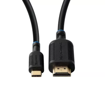 Microconnect MC-USBCHDMI1 video kabeļa adapteris 1 m HDMI Type A (Standard) USB Type-C Melns