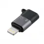 Mikro savienotāja pārveidotājs Microconnect MC-USBCLIGHT USB-C uz Lightning, sudraba