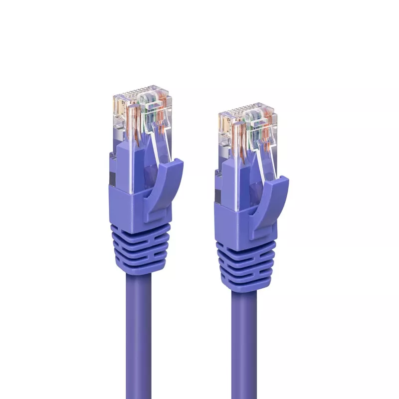 Microconnect MC-UTP6A02P tīkla kabelis, violets, 2 m, Cat6a, U/UTP