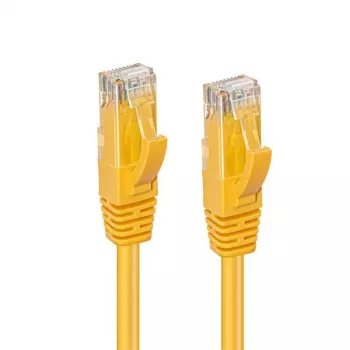 Microconnect MC-UTP6A05Y tīkla kabelis 5 m Cat6a U/UTP dzeltens