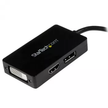 StarTech.com ceļojumu A/V adapteris: 3-in-1 Mini DisplayPort uz DisplayPort, DVI vai HDMI pārveidotājs