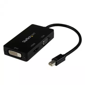 StarTech.com ceļojumu A/V adapteris: 3-in-1 Mini DisplayPort uz VGA, DVI vai HDMI pārveidotājs