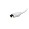 StarTech.com 3-in-1 Mini DisplayPort uz VGA, DVI vai HDMI pārveidotājs - balts