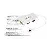 StarTech.com 3-in-1 Mini DisplayPort uz VGA, DVI vai HDMI pārveidotājs - balts