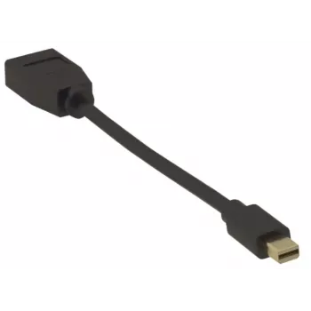 Microconnect MDPDP-4K Mini DisplayPort uz DisplayPort kabelis 0.15 m Melns