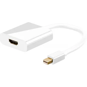 Microconnect MDPHDMI video kabeļa adapteris 0,15 m Mini DisplayPort–HDMI balts