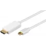 Microconnect MDPHDMI1 Mini DisplayPort uz HDMI adaptera kabelis 1 m balts