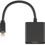 Microconnect MDPHDMIB video kabeļa adapteris 0,15 m Mini DisplayPort HDMI Type A (standarta) Melns