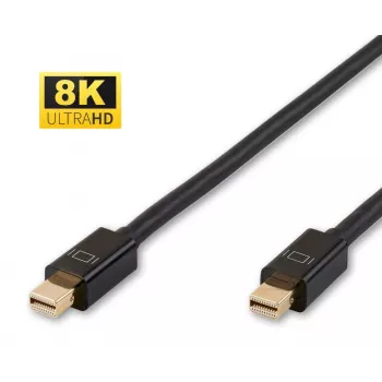 Microconnect MDPMDP2BV1.4 Mini DisplayPort kabelis 2 m Melns