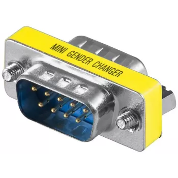MicroConnect MOD99 DB9 dzimuma mainītājs, zils