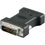 Microconnect MONJK dzimuma pārveidotājs DVI-I VGA Melns