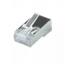 RJ-45 savienotājs LogiLink MP0070, Cat.6A, 10 Gbps, sudraba, 50 gab.