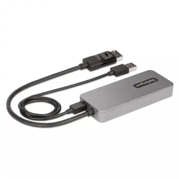 StarTech.com 3-Port MST Centrmezgls - DisplayPort uz 3x HDMI, Trīs 4K 60Hz Monitori, DP 1.4 Daudzmonitoru Video Adapteris, 30cm Iebūvēts Kabelis, USB Barošana, Tikai Windows