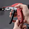 StarTech.com Nylon kabeļu saišu pistole, kabeļu saišu uzstādīšanas un griezējinstruments, kabeļu saišu spriegotājs/pievilcējs, darbojas ar neilona kabeļu saitēm 2.4mm līdz 4.8mm, TAA atbilstošs