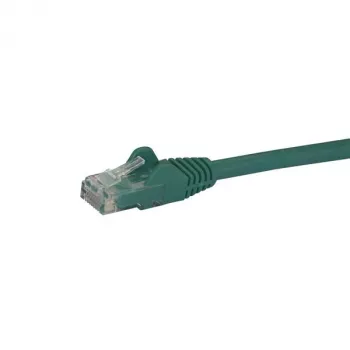 StarTech.com 10m CAT6 Ethernet kabelis - zaļš CAT 6 Gigabit Ethernet vads - 250MHz 100W PoE RJ45 UTP tīkla/pievienošanas kabelis bez aizķeršanās ar sprieguma atvieglojumu, individuāli pārbaudīts