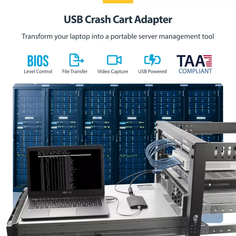 StarTech.com USB avārijas kartes adapteris ar failu pārsūtīšanu un video ierakstīšanu