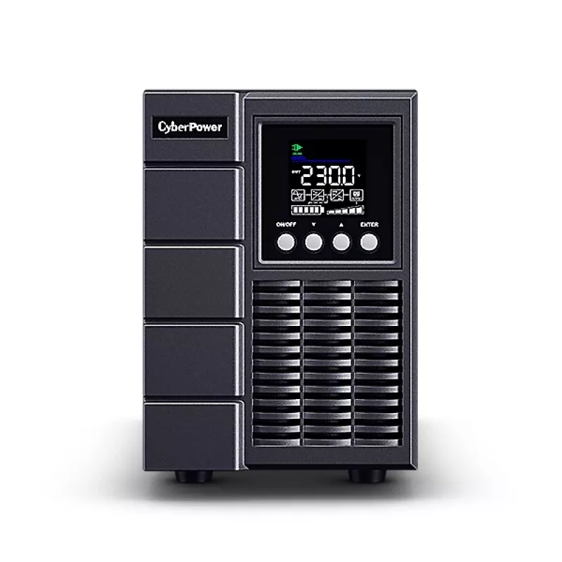CyberPower OLS1500EA nepārtrauktās barošanas avots (UPS) Dubultās pārveidošanas (Online) 1.5 kVA 1350 W 4 AC kontaktligzdas
