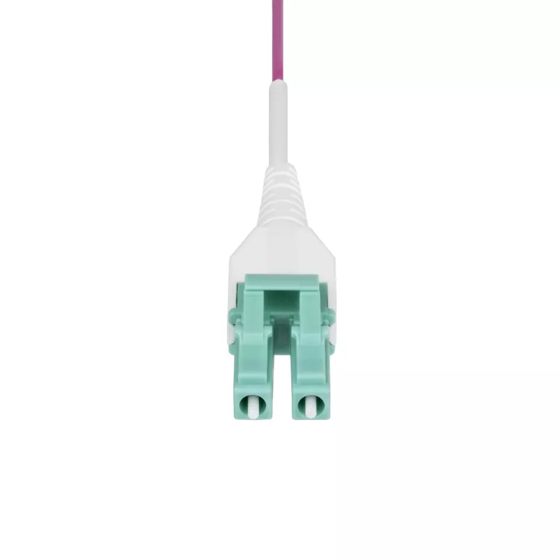 StarTech.com 5m LC-LC OM4 daudzmodu optiskās šķiedras kabelis, Erika Violet, 50/125µm, 40G/100G, LOMMF/VCSEL, Uniboot, OFNR